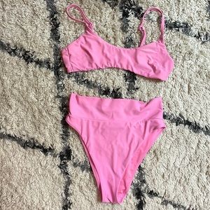 Aerie Pink Bikini Set